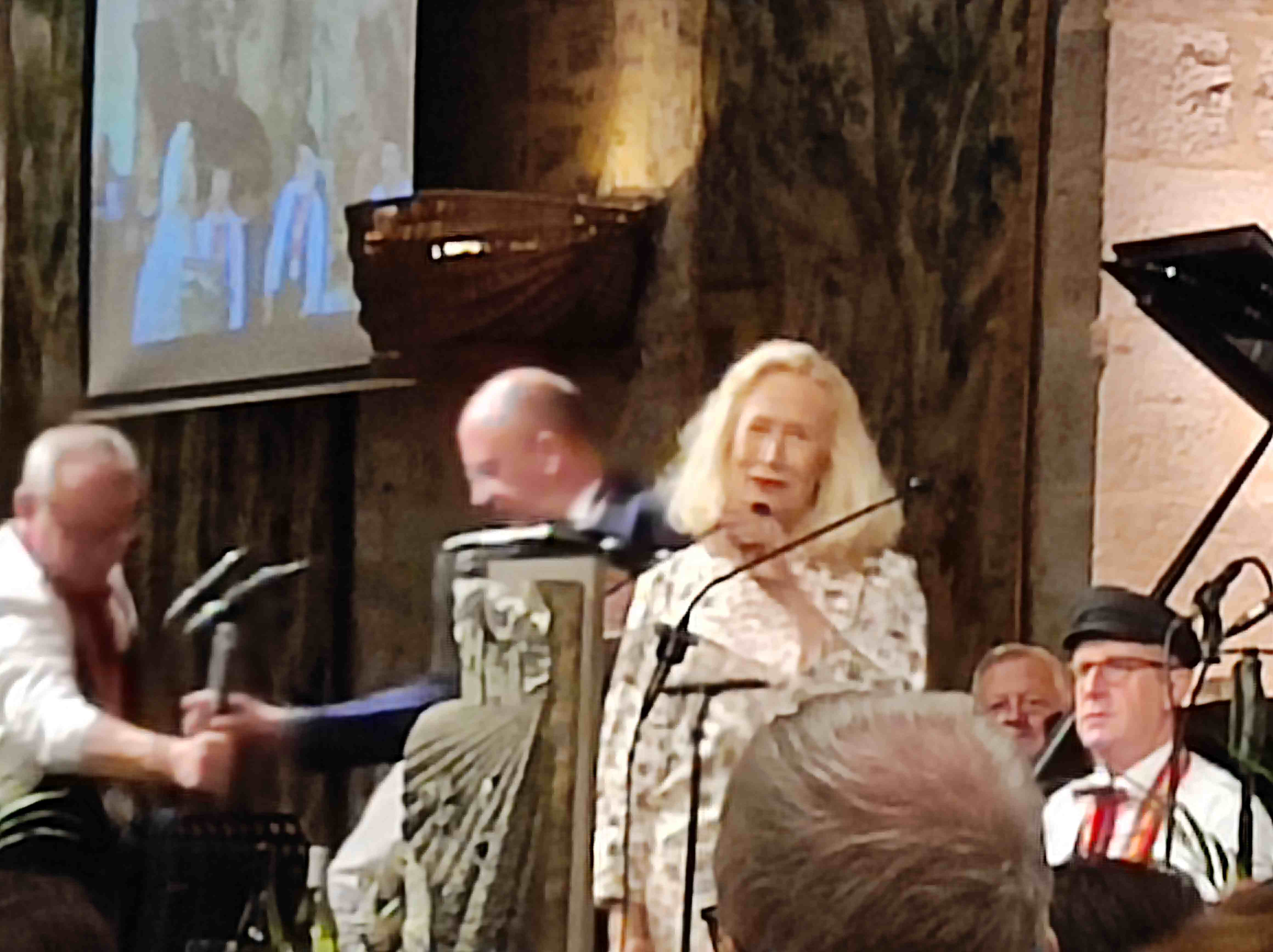 avec Brigitte Fossey